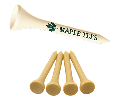 Custom decorated golf tees